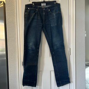 Acne Studios max straight raw denim 32/34 jeans